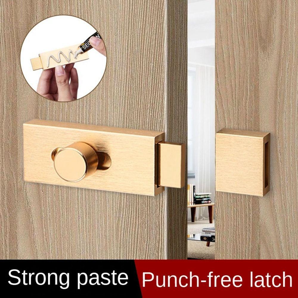 Aluminum Alloy Barn Door Lock Hardware Sliding Door Hasps Lock New Door Window Latch Sliding Door