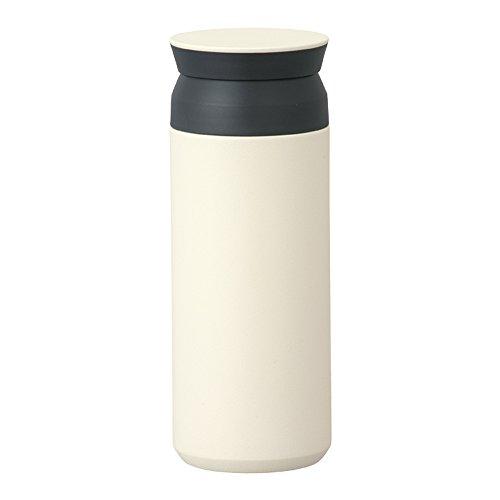 KINTO Travel Tumbler 500ml White, Double-Walled Vacuum Insulation, Keeps Drinks Hot or Cold (20942)