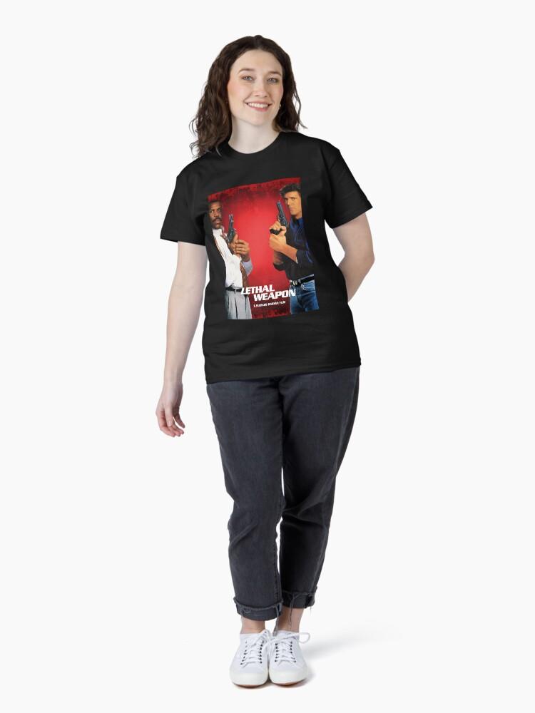 Lethal Weapon Action Movie American Police Motivational Lethal Weapon Awesome For Movie Fan Classic T-Shirt
