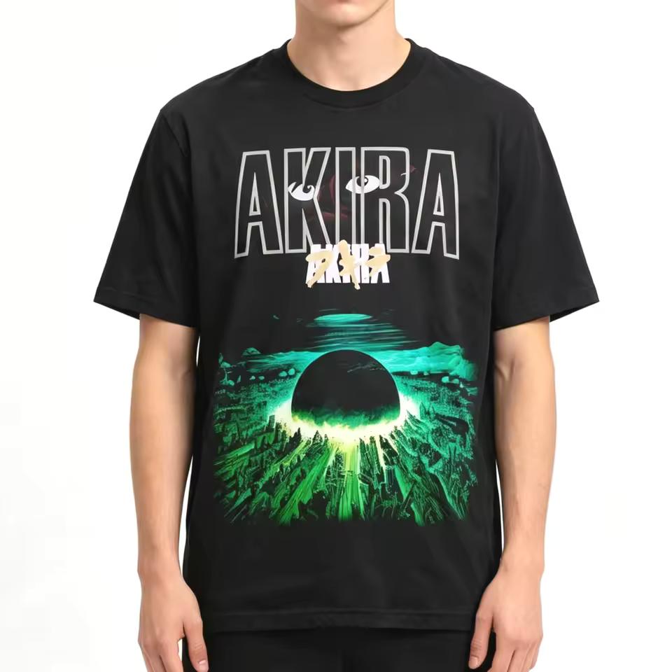 Summer Hot Sale Japanese Anime Manga AKIRA T Shirt Y2K Unisex Harajuku Hip Hop Punk T-shirt Vintage Streetwear Oversized T-shirt