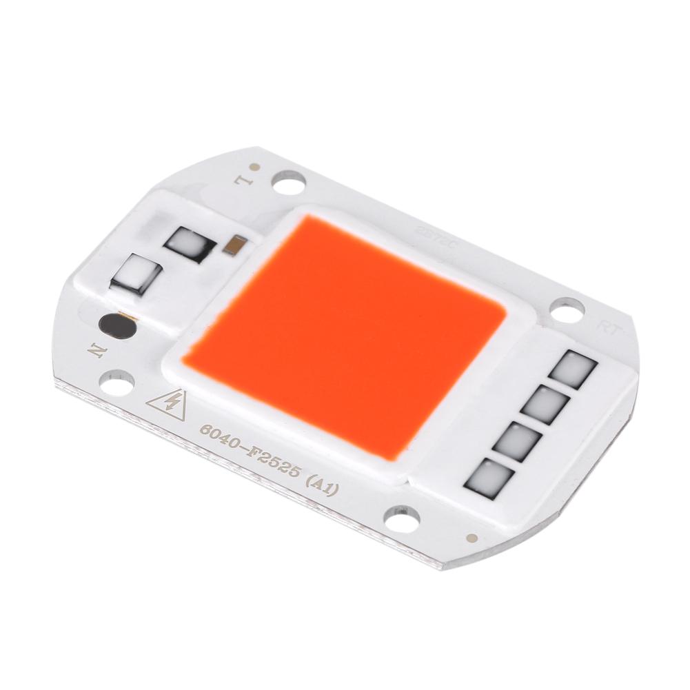 Светодиодный чип COB AC220V 50W 6040 Подходит для DIY светодиодного прожектора Лампа Красный