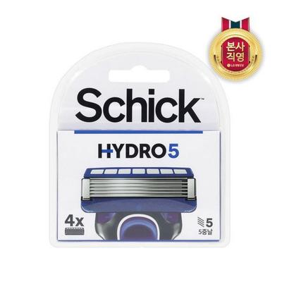 Базовые лезвия Schick Hydro 5, 4 упаковки