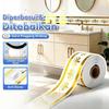 Wall Border Sticker Waterproof PET Baseboard Decal Farmhouse Wallpaper Design for Dining Room Pantry Wall Decoration