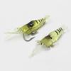 10Pcs New Soft Biomimetic Sea Fishing Prawn Lure Hook Worm Silicone Shrimp Fake Bait