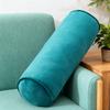 Дышащая подушка-валик под шею с круглым вырезом для дивана, автомобиля, ног, коленей 50x17см