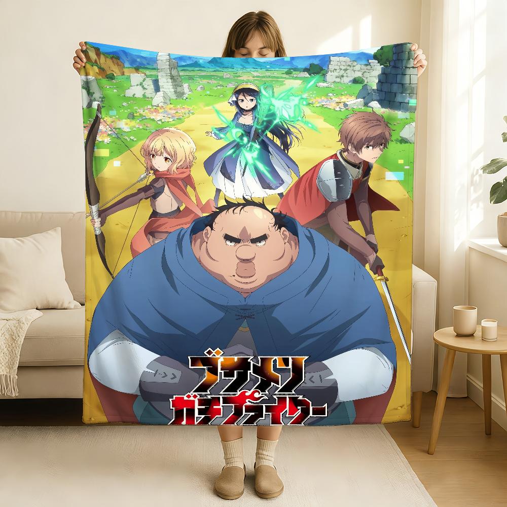 Scooped Up by an S Rank Adventurer! Blanket Soft and Skin Friendly For Couch Bed Napping Bedspread All Seasons Comforter