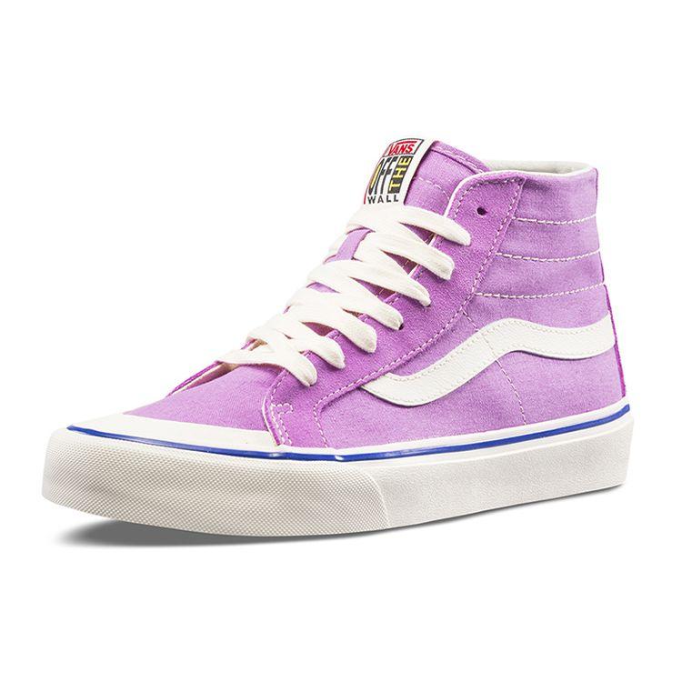 Vans Sk8 Shock Absorbing Durable Lightweight Breathable High-Top Skate Shoes Unisex Skate Shoes VN0A3MV1UQ0