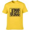 Jesus Is King Print Men Summer T-shirt Christian Religion God Faith T Shirt Men's Short Sleeve Clothing Tees Fashion Camisetas