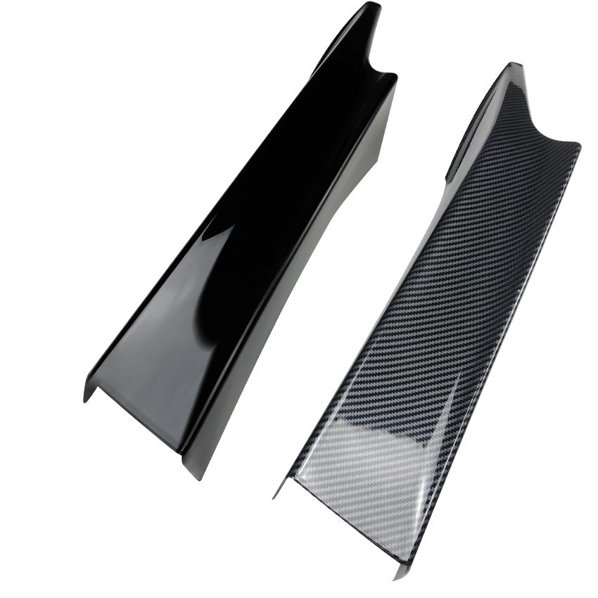 2Pcs Front Bumper Lip Splitter Body Kit For BMW 1 Series F20 F21 M135i Pre LCI M-Sport 2012-2015 Splitter Sport Exterior Tuning