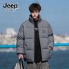 JEEP SPIRIT Unisex Thickened Stand Collar Padded Jacket