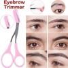 Beauty Stainless Steel Grooming Eyebrow Eyelash Hair Clips Eyebrow Trimmer Hair Remover Comb