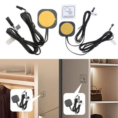 Деревянные сенсорные панели Выключатели света Светодиодные сенсорные выключатели Невидимый шкаф для проникновения Светодиодные сенсорные выключатели света