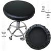 Round Salon Lift Chair Stool Cover - Protective Cushion for Bar Stools and Tables