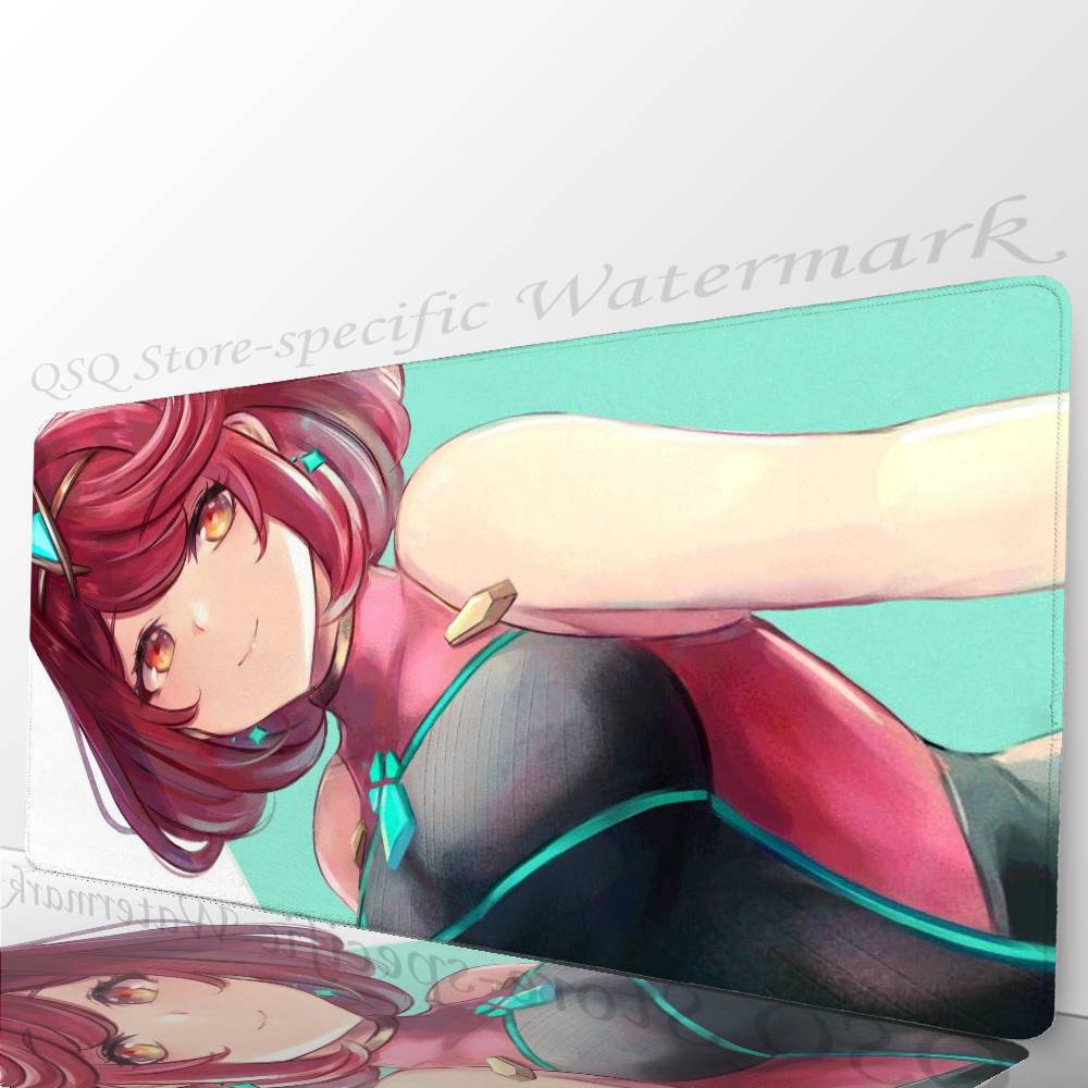 Pyra Анимированный Игровой X-Xenoblade Chronicles X Коврик для Мыши Коврик для Стола С Подставкой Игровые Аксессуары Prime Gaming XXL Клавиатура