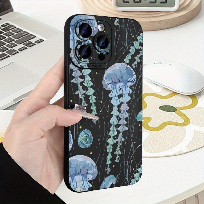 Чехол для iPhone «Медуза в океане»: Совместимо с iPhone 11 по 15