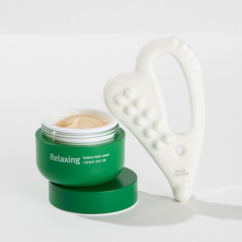 Milk Touch Slim Face Керамический набор Гуа Ша + крем