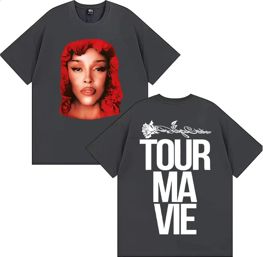 Doja Cat Ma Vie 2026 World Tour Graphic TShirt Unisex Fashion Aesthetic Premium Top Casual Streetwear Women And Men Tshirts