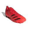 Adidas Predator Freak.1 Low AG Demonskin - Солнечно-красные мужские кроссовки Core-Black GZ2809