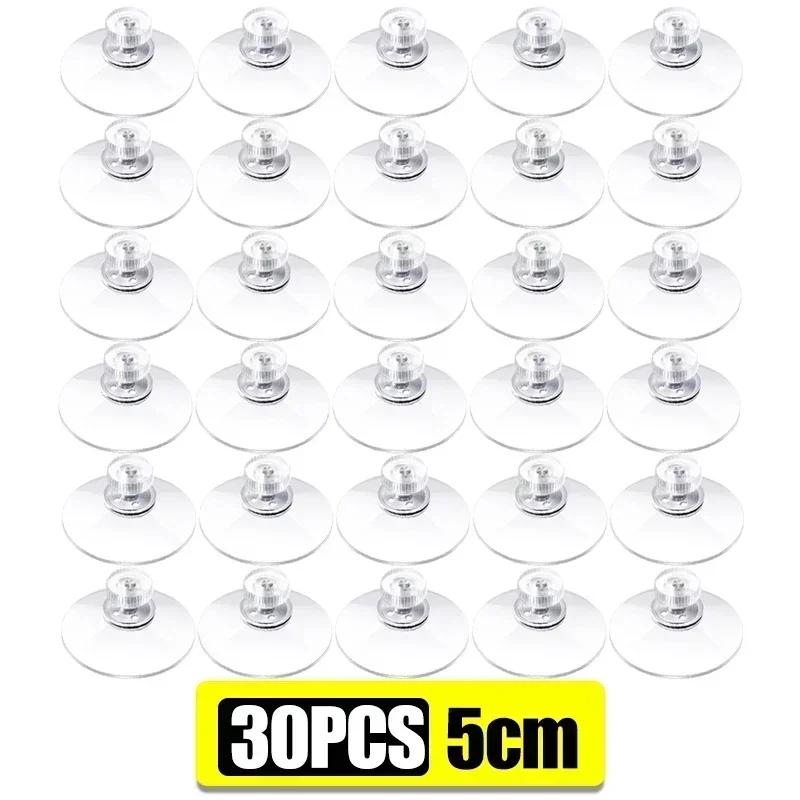50 мм прозрачный присоска крючок с металлическим винтом оконное стекло грибовидная головка присоска настенный дверной подвесной держатель сильная присоска