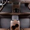 5PS Waterproof PU Leather Car Floor Mats Universal Auto Foot Pad Protector Automobile Interior Carpet Set Accessories Interior