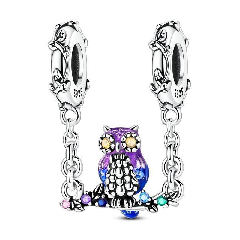 Animal Charms Copper Bear Rabbit Dog Panda Elephant Pig Kapibala Beads Pendants Fit Bracelet Diy Fine Jewelry Gift