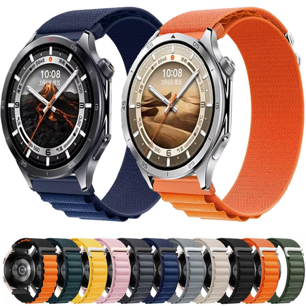 20 мм 22 мм Альпийская петля Нейлоновый ремешок для Watch 4 Pro/X2/X3 Спортивный браслет для OnePlus Watch 3 46 мм/2/2R Сменный ремешок для часов
