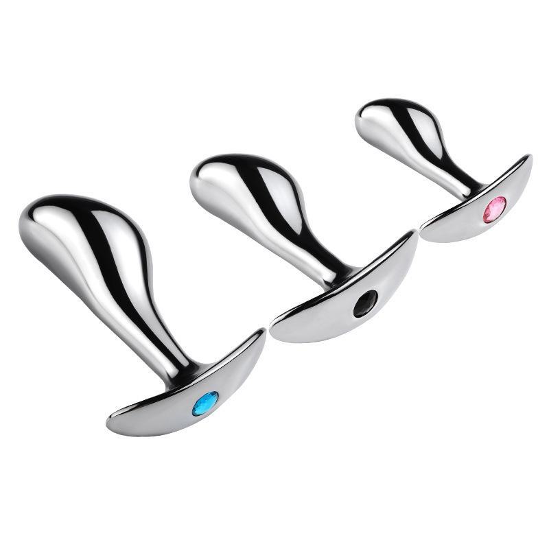 Анальная пробка из алюминиевого сплава в форме змеиной головы для точки G для женской мастурбации