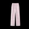 Fenteng Women's 100% Cotton Plaid Casual Lounge Pants