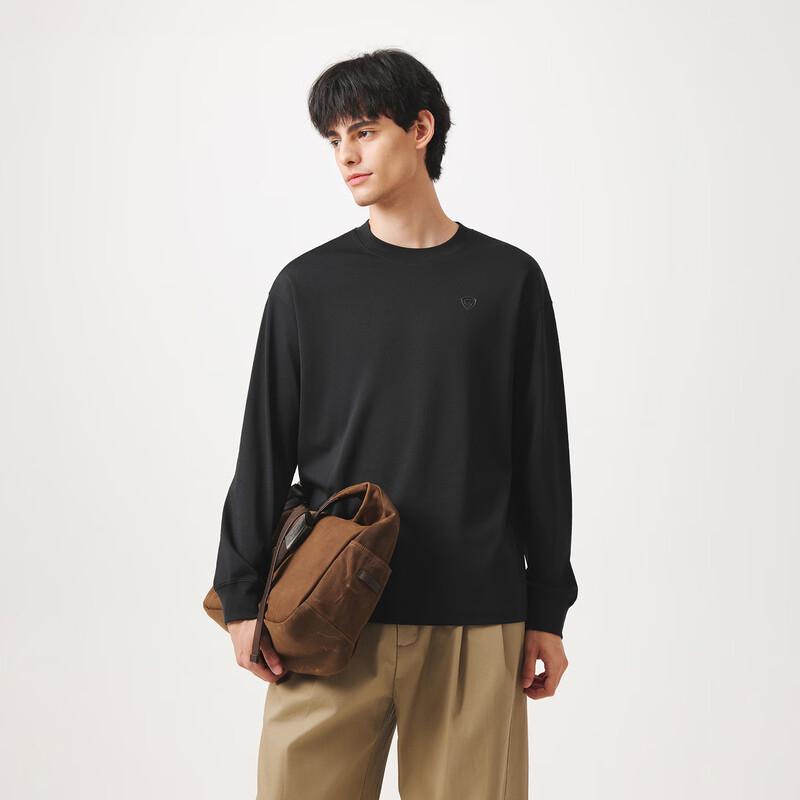 Tanboer Men's Casual Crew Neck Pullover Sweatshirt