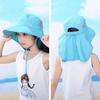 Outdoor Boy Girl Beach Cap Sun Hat Children Bucket Hats Wide Brim Cap UV Protection