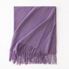 Cashmere Feel Scarf Autumn and Winter Korean Imitation Cashmere Girls High End Shawl Warm Scarf