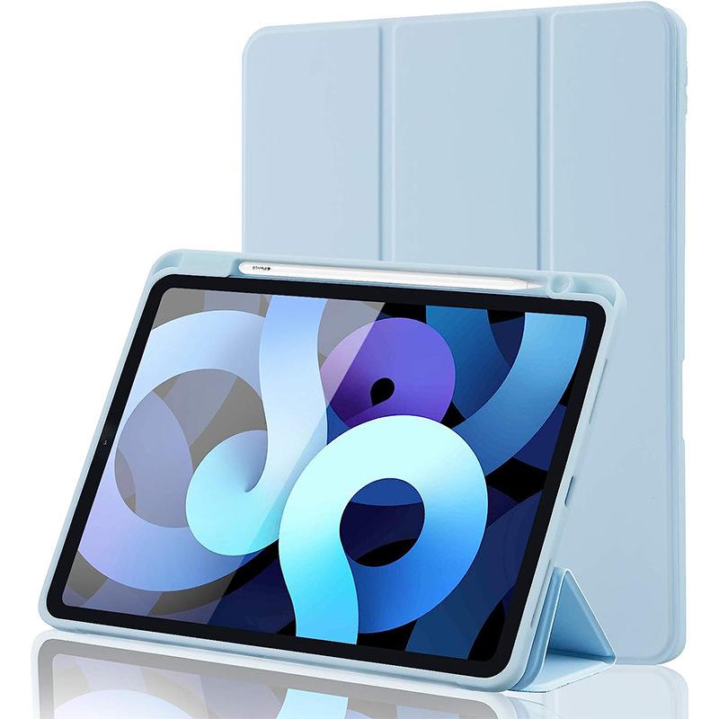 Tablet Leather Case for iPad 10.9" 2020 iPad Air 4/Air5 Anti-scratch Shockproof Light Weight Slim Fashionable Soft Pencil Cover