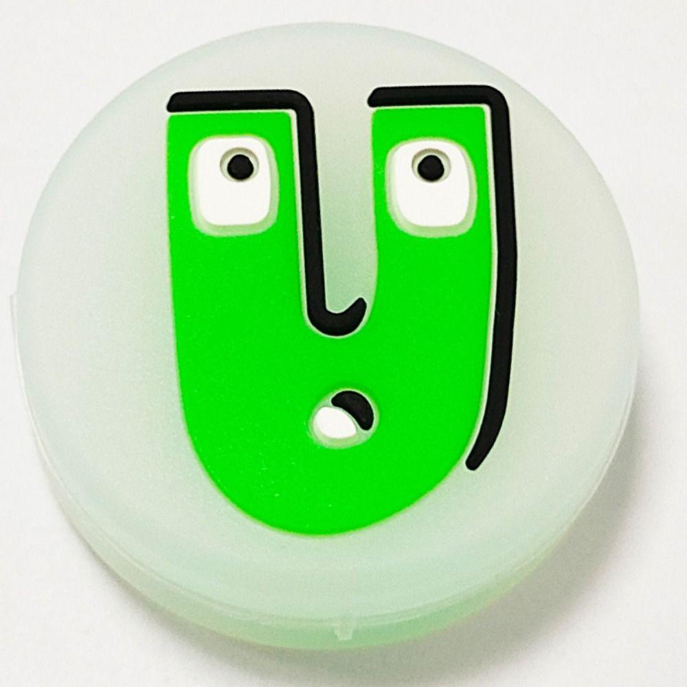 Силиконовый теннисный амортизатор с 26 английскими буквами, теннисная ракетка, амортизатор, ракетка для сквоша