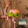Весенний фестиваль Год Змеи DIY Светящийся Лотос Фонарь Набор – Бумажный Фонарь в Старинном Стиле