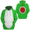 2026 Super MLA Anime Cosplay Short Sleeve Hoodie Casual Sweatshirt Teens