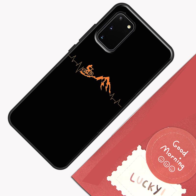 Cycling Bicycle Cycle Funny Phone Case For Samsung Galaxy S25 S26 Ultra S20 S21 S22 S23 S24 Plus S9 S10 S25 FE Cover Shell