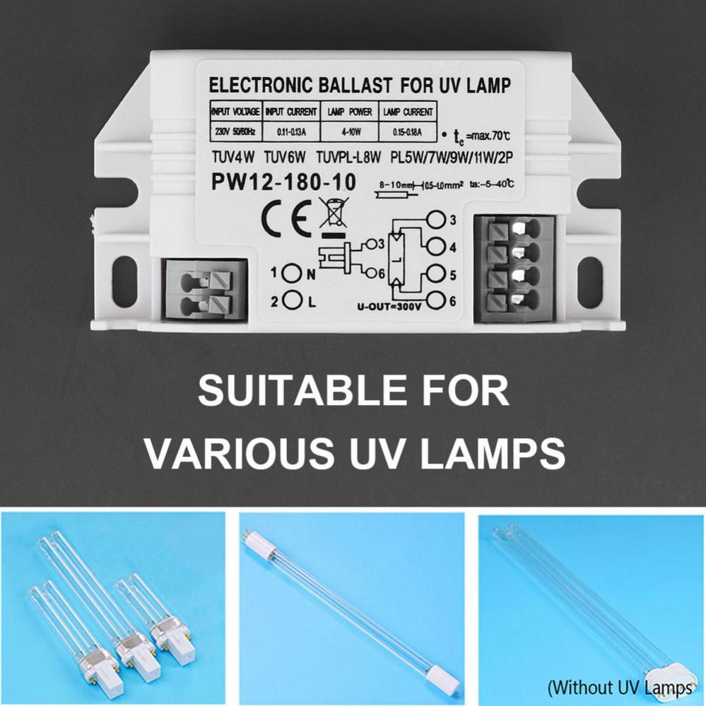 3-10W Electronic Ballast 220V Universal Ballast For G23 G10q G5 Suitable for UV Tube