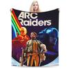 Arc Raiders Приключенческое одеяло для извлечения Мягкий узор Плюшевое покрывало для девочек и мальчиков Диван Кресло Фланелевое покрывало Постельное покрывало