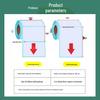 Triple-Proof Thermal Self-Adhesive Label Paper for Supermarkets, Barcodes, Shipping, and Milk Tea Stickers