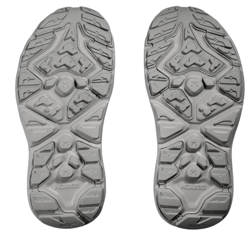HOKA ONE ONE Hopara Collection Rubber Slip Resistant Breathable Cushioning Support River Trekking Shoes Unisex Gray 1123112-SLLRG