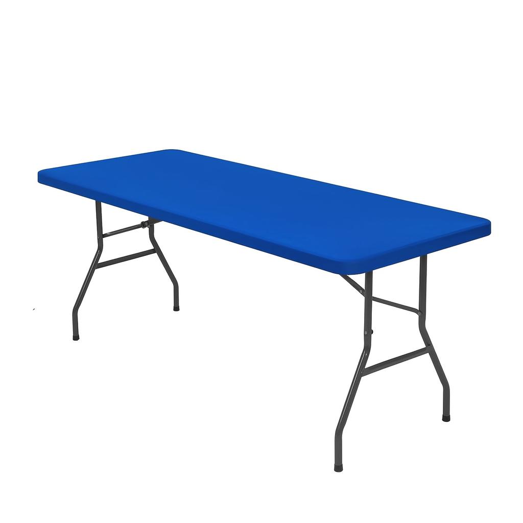 Polyester Rectangular Elastic Universal Tablecloth Protective Cover For Home Parties, Banquets, Picnics, Wedding Decorations