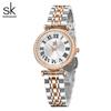 Shengke лучший бренд класса люкс женские часы из нержавеющей стали водонепроницаемые часы женские часы часы с бриллиантами 