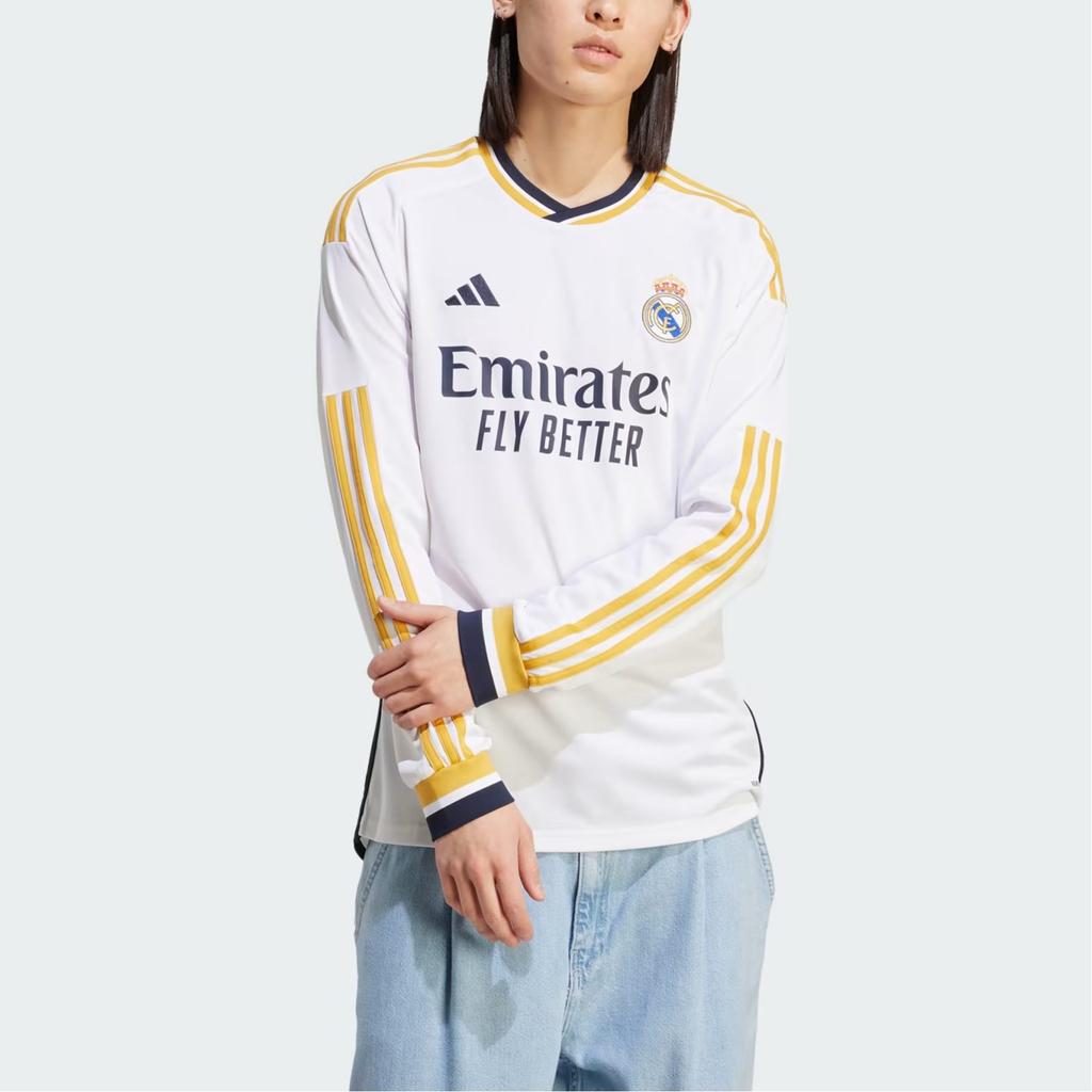 adidas Мужские футбольные майки Реал Мадрид Белые Умеренный прямой крой IB0018