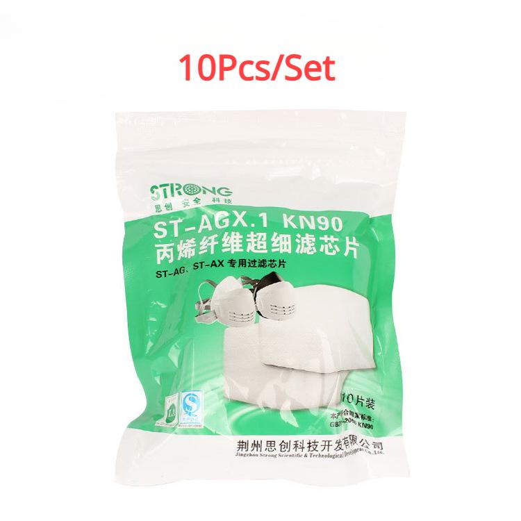 Пыленепроницаемая полумаска Многоразовая респираторная маска Сменный фильтр Хлопковая промышленная постройка Пыленепроницаемая дымчатая защитная противогаз