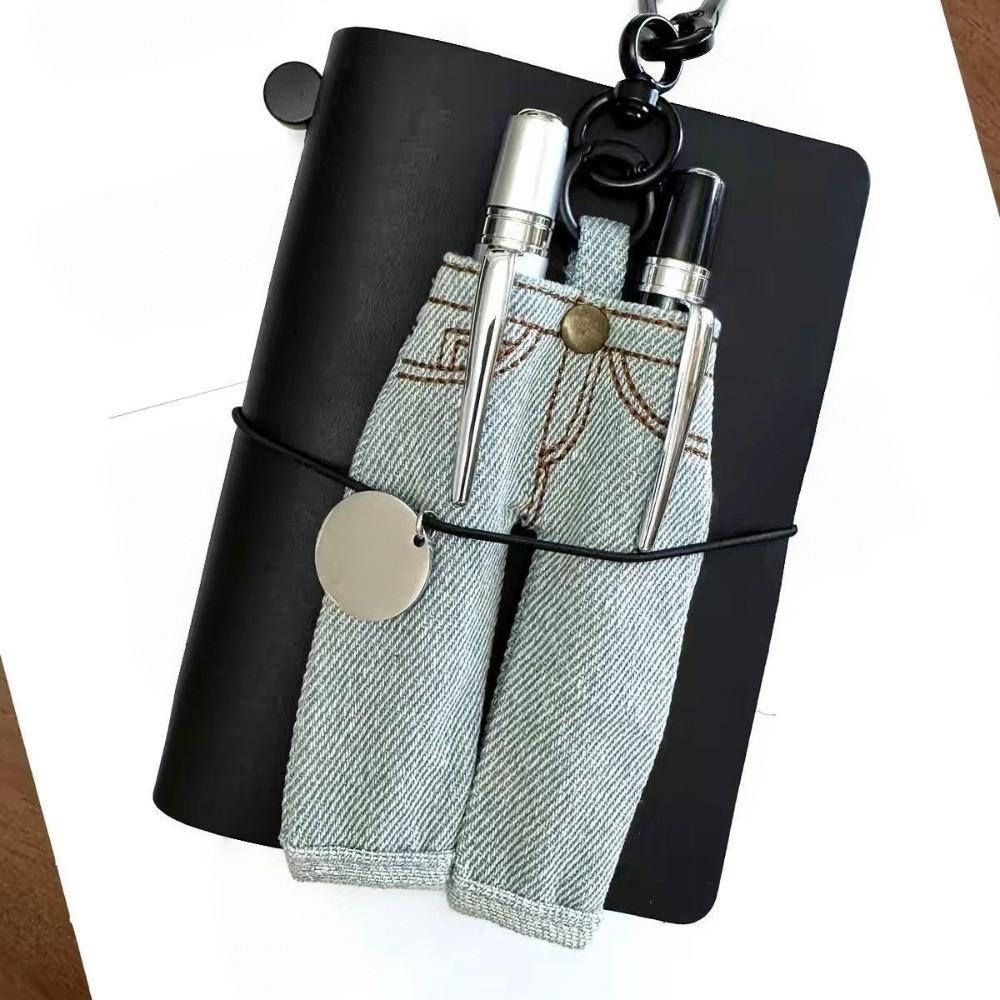with Keychain Trousers for Pens Denim Pen Holder Pendant Multi-functional Jeans Pen Bag Stationery