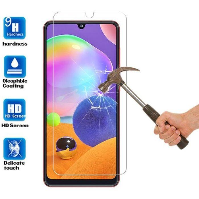 Screen Protector - Samsung - Galaxy A31 - Tempered Glass - Ultra Slim - Anti-Scratch