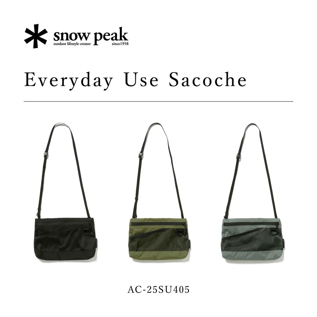 Snow Peak Everyday Use Sacoche Сумка-сакош Мини-сумка AC-25SU405