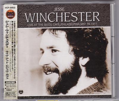 CD ДЖЕССИ ВИНЧЕСТЕР - Живой в кафе Бижу VICP60652 Bearsville Reco 1999 Япония Рок Б/У