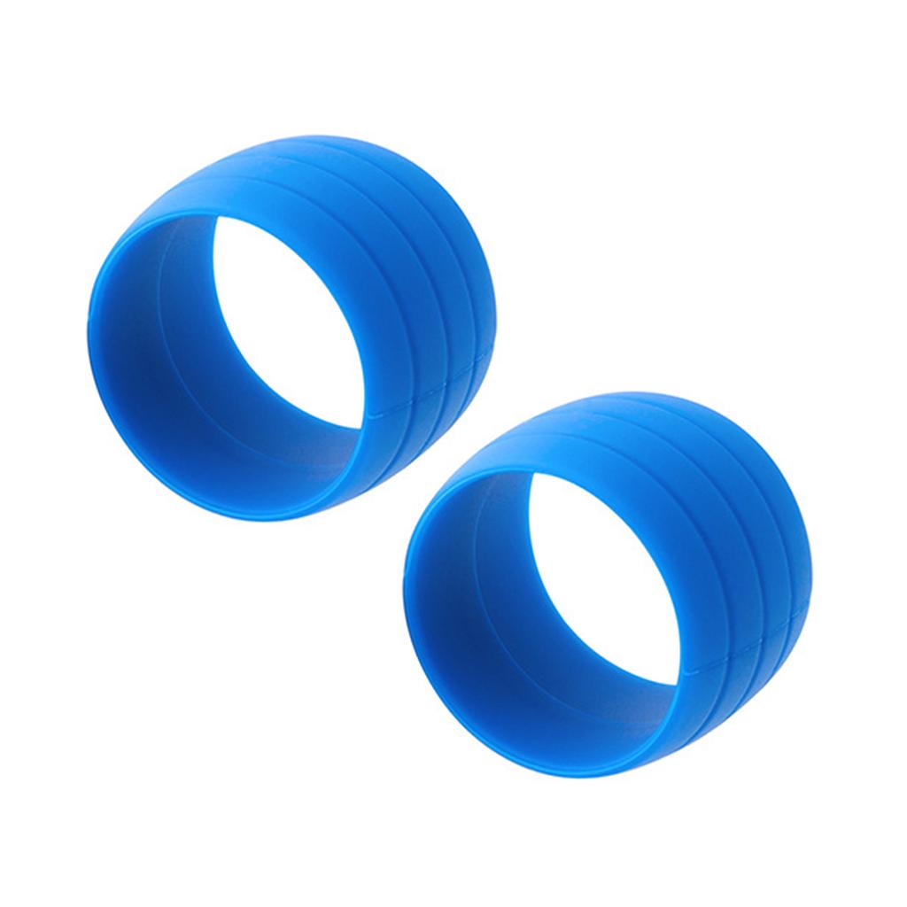 2 шт., фиксирующие кольца для руля шоссейного велосипеда, силиконовые эластичные крепежные кольца, втулка, кольца для захвата велосипедной ручки, втулка