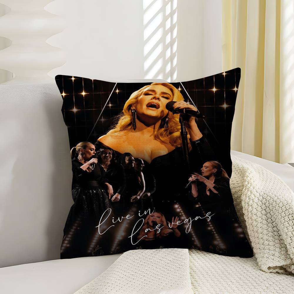 Hot Classic Singer A-Adele Maple Design Cushion Cover Happy Autumn Harvest Decor Holiday Decorati Pillow Cover